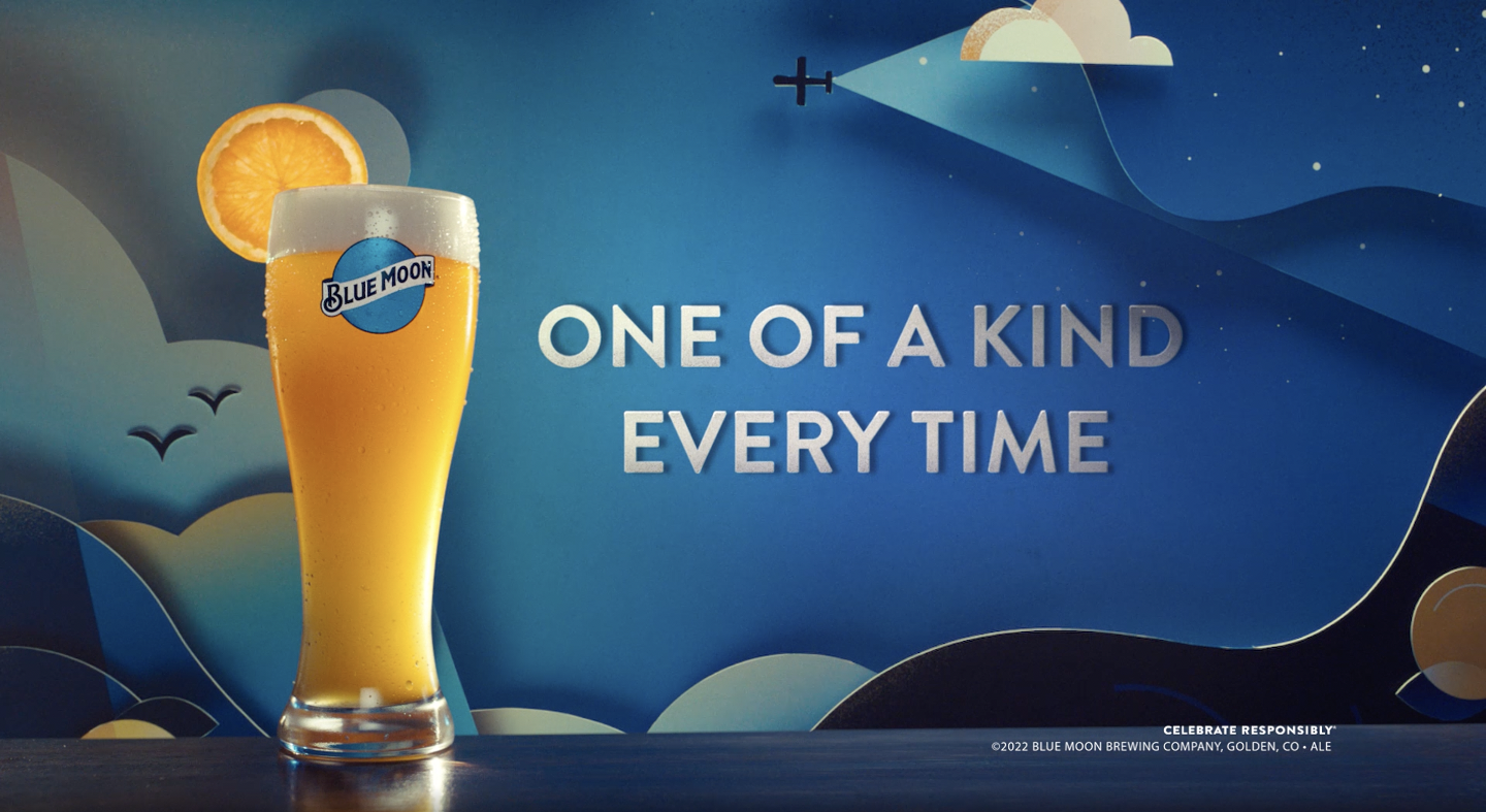 Blue Moon’s newest campaign reminds craft drinkers it’s ‘one of a kind